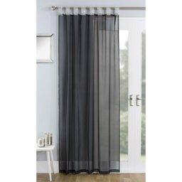Burger Tab Top Sheer Curtain