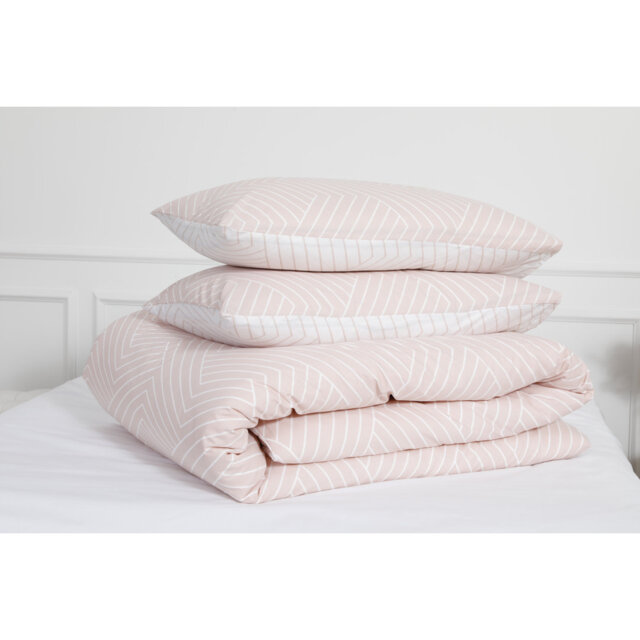 152 Thread Count Geometric Cotton Pillow Case