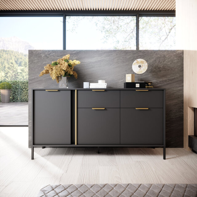 Marienville 153 Cm Wide 2 Drawer Sideboard