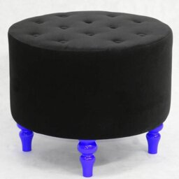 Gondola 55cm Wide Tufted Round Cocktail Ottoman