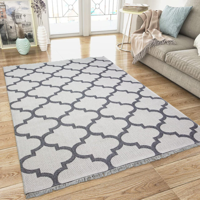 Runner Ibanez Moroccan Cotton Hand Woven Area Rug