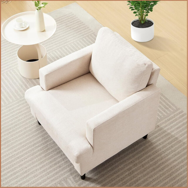 Upholstered Club Chair