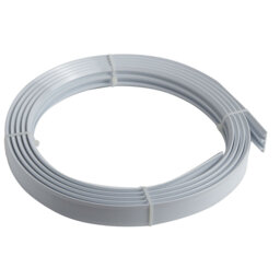 White Plastic / Acrylic Curtain Track/Rail