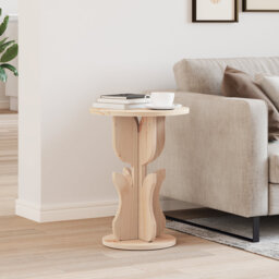 Side Table Solid Pine Wood