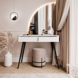 Avrion Dressing Table -QS with LED Mirror