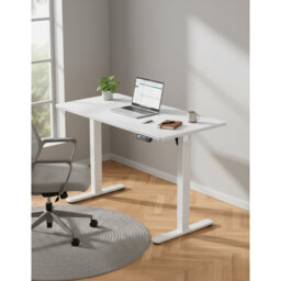 Adjustable Metal Base Computer Desk