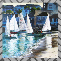 JUDITH YATES Farmhouse Nautical & Beach Wall Decor on Ceramic