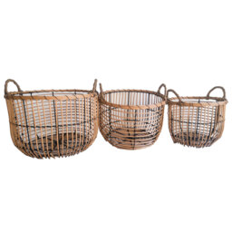 Highland Dunes Wicker Decorative Basket