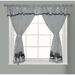 Klatt Semi Sheer Curtain Panel Pair