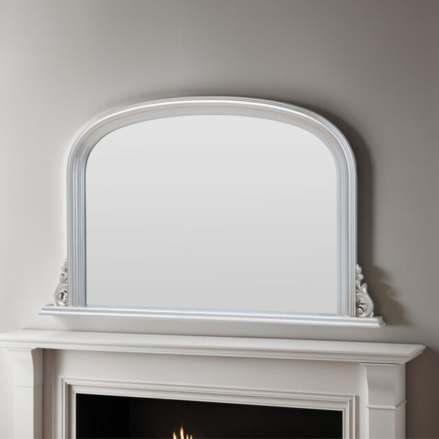 Overmantle Bainum Traditional Arched Mirror