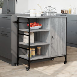 Nicoletti Metal Bar Cart
