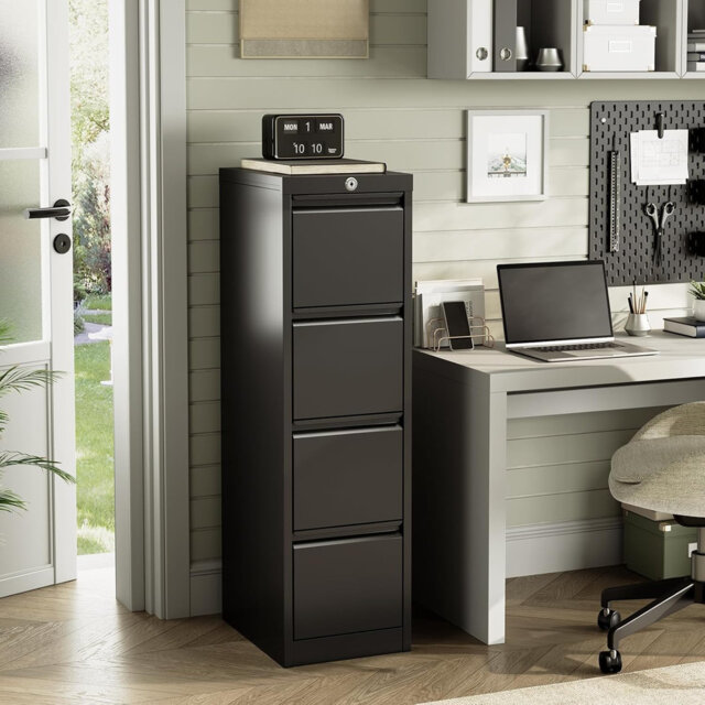 38cm Wide 4 -Drawer File Cabinet