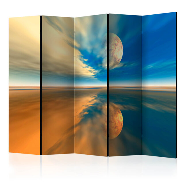 Gulgee 172Cm W x 225Cm H 5 - Panel  Folding Room Divider