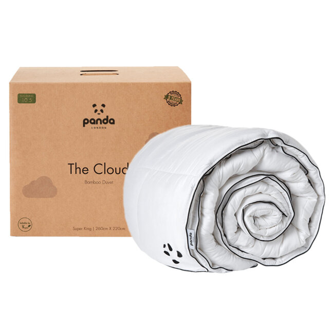 Panda The Cloud Duvet - 10.5 tog All Season - Hypoallergenic and Vegan Friendly