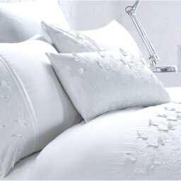 Butters Floral White Rectangular Boudoir / Breakfast Cushion