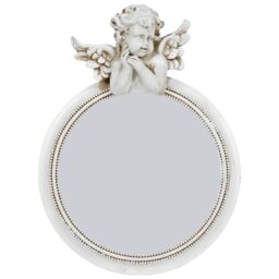Cherub Flat Wall Mirror