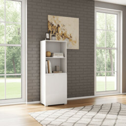 Anvesha 145cm H x 50cm W Bookcase