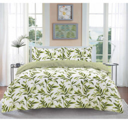 Scalzo Cotton Blend Floral Duvet Cover Set with Pillowcases Included