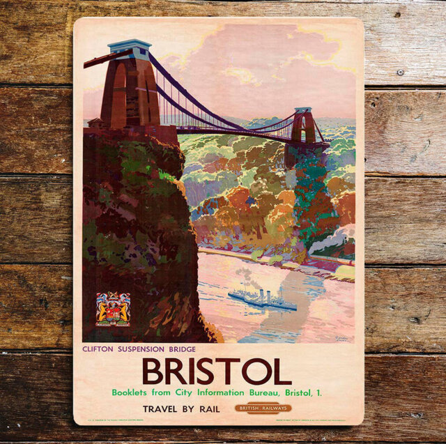 Handmade Buildings & Architecture Wall Decor on Metal