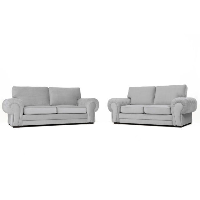 Fonda 3+2 Velvet Sofa Set