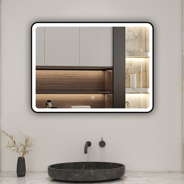 Akash Aluminium Rectangle Mirror