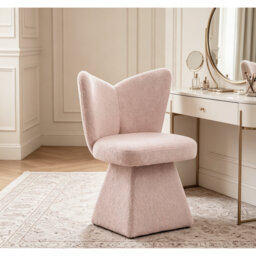 47cm H Fabric Upholstered Accent Stool