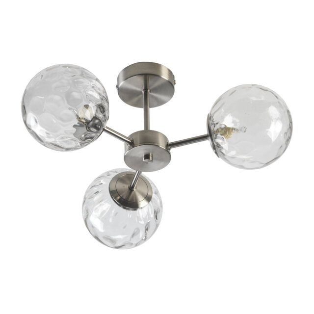 Charlton 3 Light Semi Flush