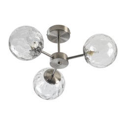 Charlton 3 Light Semi Flush