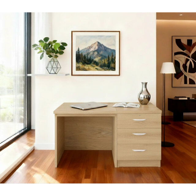 Walshaw Solid Wood Base Computer Desk