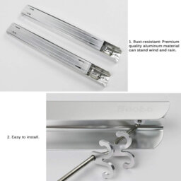 Colista 28cm Wall Mounted Clothes Rack