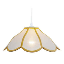 15cm H Fabric Empire Pendant Shade ( No Direct Attachment Method ) in Beige