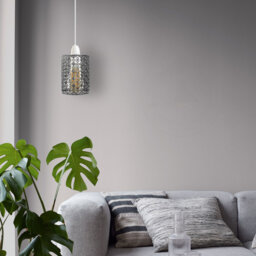 Hallenbeck Metal Drum Lamp Shade ( Screw On )