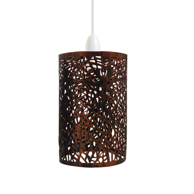 25cm H Metal Drum Lamp Shade ( Uno )
