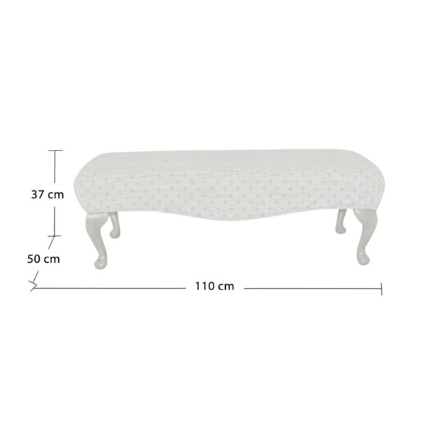 Weldon Fabric Upholstered Bench