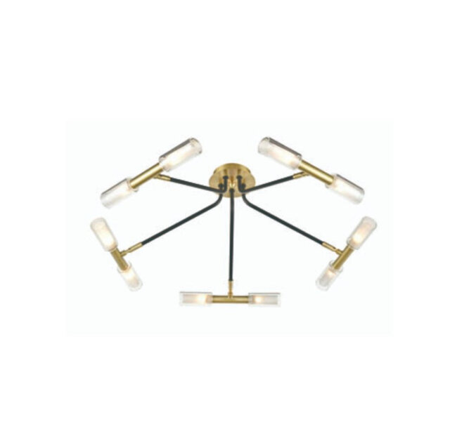 Bixby Glass Semi Flush Mount