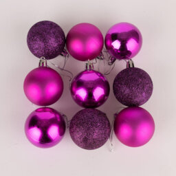 50mm/9Pcs Christmas Baubles Shatterproof Champagne Gold,Tree DÃ©cor