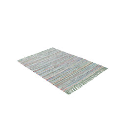 Chindi Hand Woven Kilim Green Rug