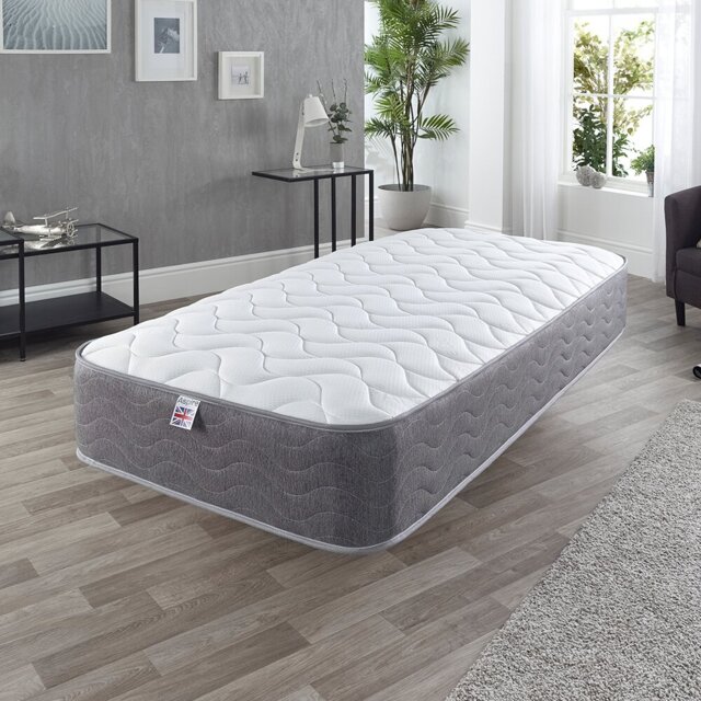 3 Layer Eco Memory Foam Hybrid Bonnell Sprung Mattress