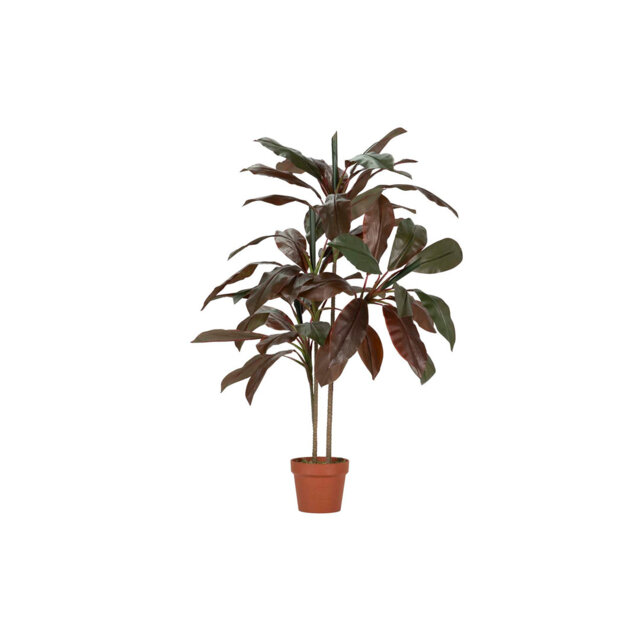 110cm Faux Banana Leaf Plant in Pot