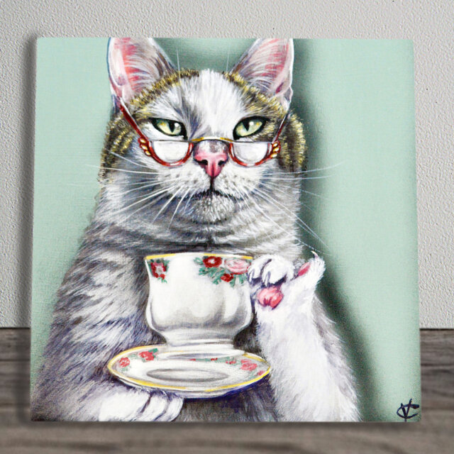Animals Wall Decor on Ceramic / Porcelain