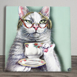 Animals Wall Decor on Ceramic / Porcelain