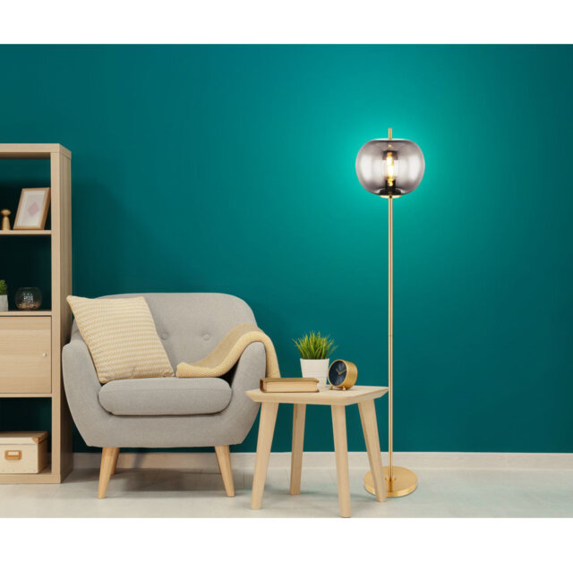 160 Cm Extraordinary Floor Lamp Blacky I