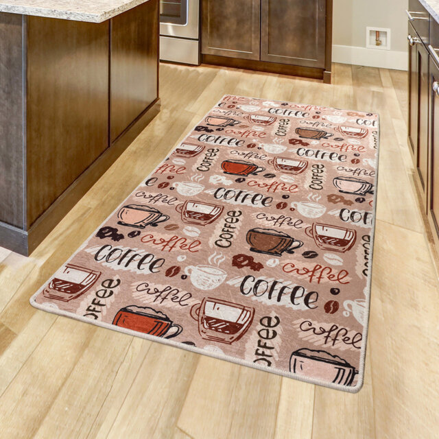 Ranshaw Cup of Coffee Shaggy Brown Rug