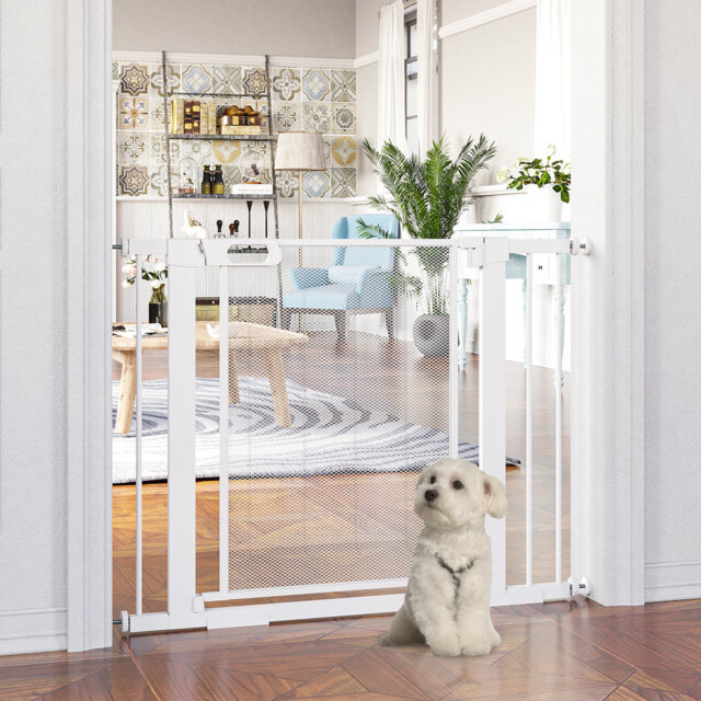 Pressure Fit Safety Gate Auto Closing Door 75103 cm White