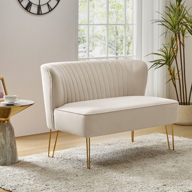 Noemi 2 Seater Velvet Sofa