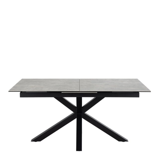 Harrisonburg Extendable Metal Base Dining Table