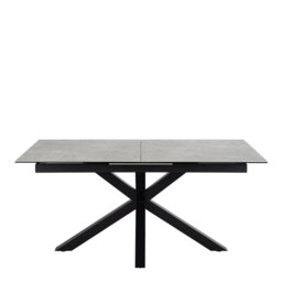 Harrisonburg Extendable Metal Base Dining Table