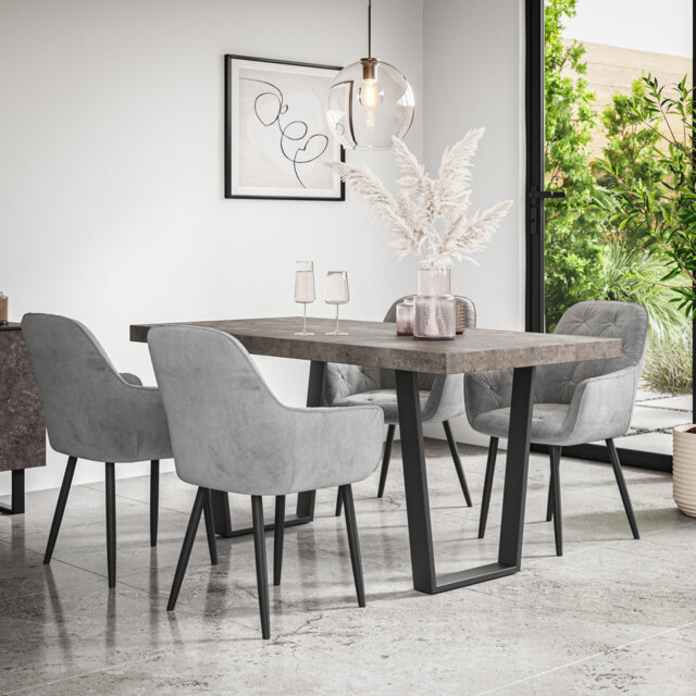 Ahlina 6 - Person Dining Set