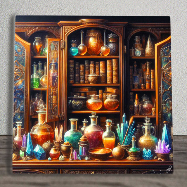 Fantasy & Sci-Fi Wall Decor on Ceramic / Porcelain