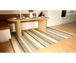 Spice Nutmeg Stripe Rug